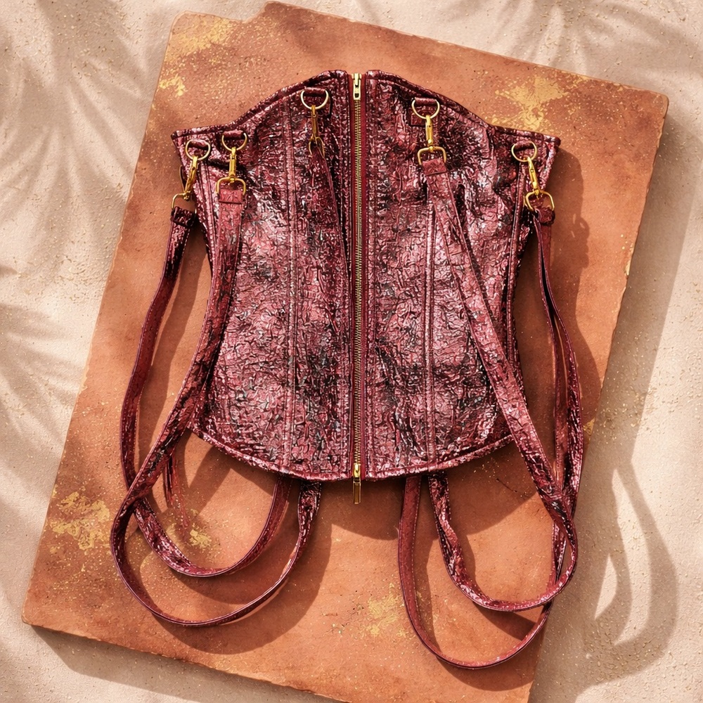 Elegant Burgundy Women's top